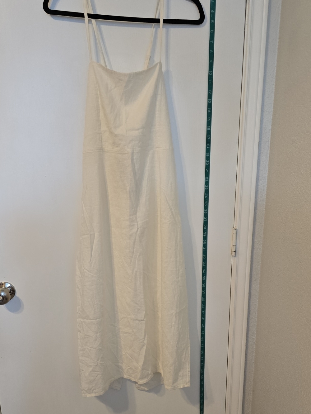 wild fable Cream Spaghetti Strap Maxi Dress